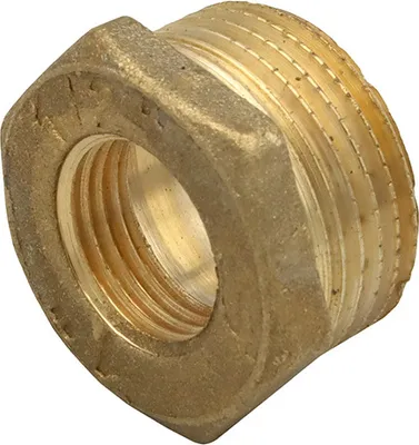 Produktbild von Messing Fitting Reduzierstück 1/2" IG x 1" AG Zoll Reduzierung