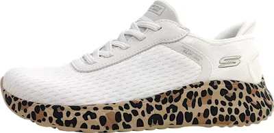 Produktbild von SKECHERS Slip-ins Bobs Squad Damen Sneaker weiss leo Textil - Größe: 40