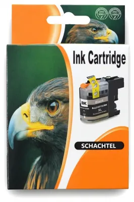 Produktbild von black Tinte/Tintenpatrone 4.6-LC-127XLBK kompatibel mit Brother LC-127XLBK [ LC-127XL ]