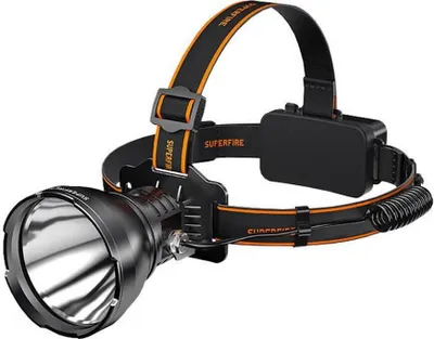 Zdjęcie produktu dla Superfire HL60 headlamp flashlight - 2300 lm, 4 modes, 330 m, 36W LED