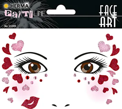 Immagine prodotto di Herma FASHIONLine Face Art Adesivo Amore