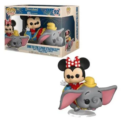 Zdjęcie produktu dla Funko Pop! Disneyland: 65. rocznica – Myszka Minnie z atrakcją „Dumbo, latający słoń”