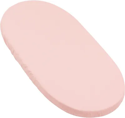 Obrázek produktu pro Jukki prostěradlo s gumou 80x40 cm do kočárku – Pastel Pink
