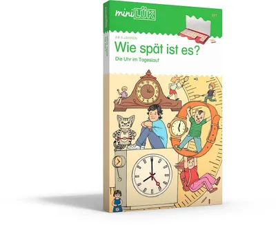 Image de miniLÜK-Set. Wie spät ist es?: Die Uhr im Tageslauf