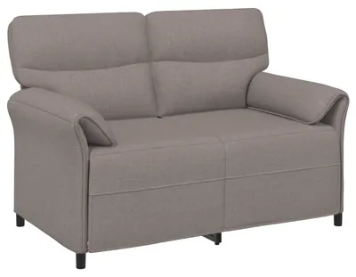Obrázek produktu pro vidaXL Dvoudílná pohovka, barva taupe, rozměry 138 x 83 x 95 cm