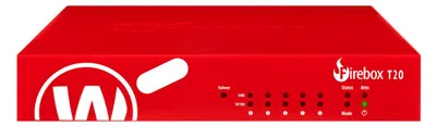 Zdjęcie produktu dla WatchGuard Firebox T20, 1,7 Gbit/s, 1,7 Gbit/s, 0,51 Gbit/s, 0,14 Mbit/s, 0,485 Gbit/s, 0,328 Gbit/s