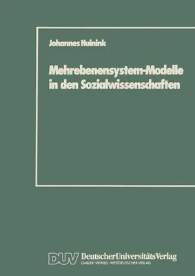 Obrázek produktu pro Mehrebenensystem-Modelle in den Sozialwissenschaften