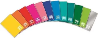 Produktbild von Blasetti One Color Notizbuch A5 21 Blätter Mehrfarbig