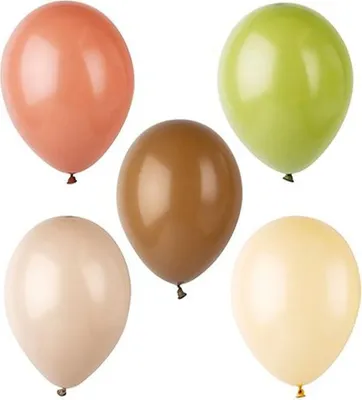 Produktbild von Luftballons Ø 25 cm farbig sortiert "Natural"