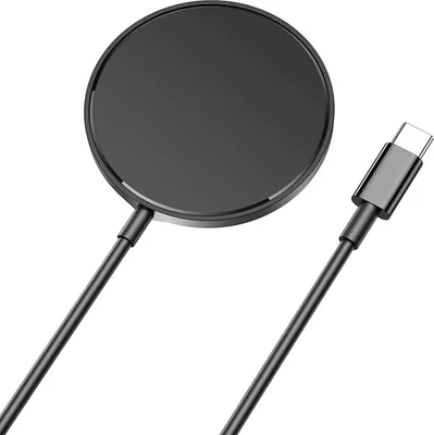 Imagen del producto de Cargador inalámbrico magnético compatible con MagSafe, base de carga Wi-Fi