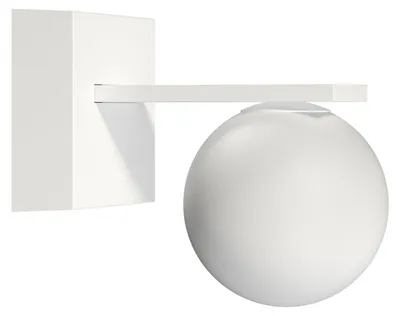Zdjęcie produktu dla Sphere Wall – kinkiet zewnętrzny LED 9W 360° 3000K biały mat CRI>90 – Beneito & Faure