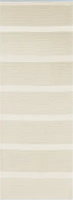 Produktbild von Flächenvorhang 60x245 cm Beige halbtransparent gestreift Schiebegardine Paneelwagen