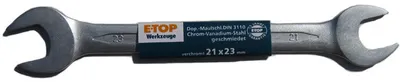Produktbild von Doppel- Maulschlüssel 21 x 23 DIN 3110 E-Top