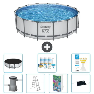 Immagine prodotto di Bestway Steel Pro MAX Rotonda - 488x122 cm - 8 pezzi  S632