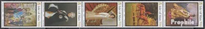 Produktbild von Briefmarken GB - Isle of Man 2002 Mi 954-958 Fünferstreifen (kompl.Ausg.) postfrisch Thronbesteigung