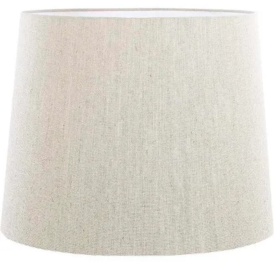 Produktbild von Lampenschirm für Hockerleuchte Tre und Conico Jute – Leinenoptik beige