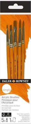 Immagine prodotto di Daler Rowney Simply Brush Set 5 pezzi