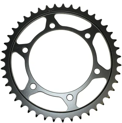 Produktbild von Kettenrad 43 Zähne Teilung 520 Typ JTR1490 SCHWARZ für Honda NSR 250 R // Kawasaki EN 500 / W 800 // Suzuki GSX-R 750