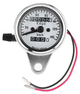 Produktbild von Drehzahlmesser Tachometer Kilometerzähler - Universal - 12 V - Nachtsichtbeleuchtung