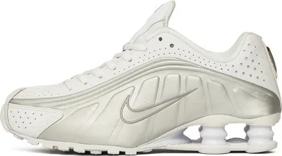 Produktbild von Nike Shox R4 "White Metallic Silver", Weiß, Größe: 40,5