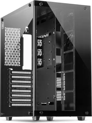 Produktbild von Inter-Tech C-701 Panorama - Full Tower - PC - Schwarz - ATX - ITX - micro ATX - Metall - Gehärtetes Glas - 13 cm
