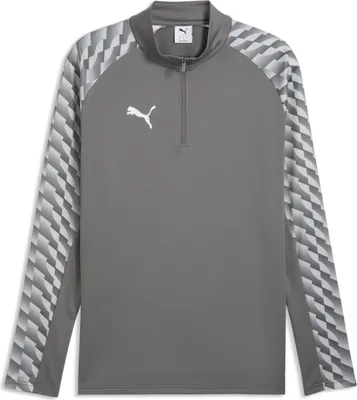 Produktbild von teamLIGA26 Training 1/4 Zip Top , Größe:L, Farben:Flat Medium Gray-PUMA White-Flat Light Gray