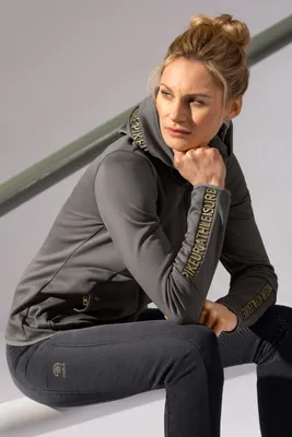 Produktbild von Pikeur Funktionsfleecejacke, Damenjacke, Jacke " PK_RIEKA " Größe - 36 Farbe - sage green