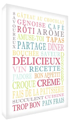 Immagine prodotto di Decorazione da parete moderna con tela, 40 x 60 cm