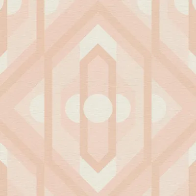 Produktbild von Profhome 395315-GU Retro Tapete Geometrisch matt beige creme-weiß 4,5 m2