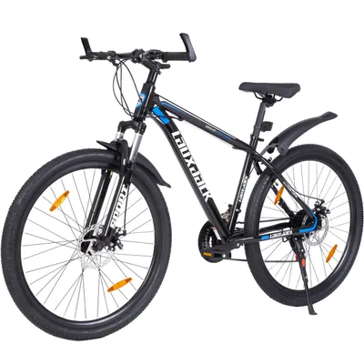 Produktbild von Lauxjack AX3.0 Mountainbike 28 Zoll, MTB Fahrrad Shimano 21-Gang, Scheibenbremsen, Federgabel, Stahlrahmen, 45 cm Rahmen, WANDA-Reifen, Damen Herren