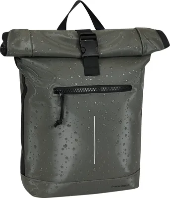 Produktbild von New Rebels New York Droplets - New York Rolltop Rucksack 21L Antracite