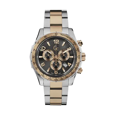 Produktbild von Guess X53001G1S Herren Chronograph Edelstahl Band Black Dial Watch