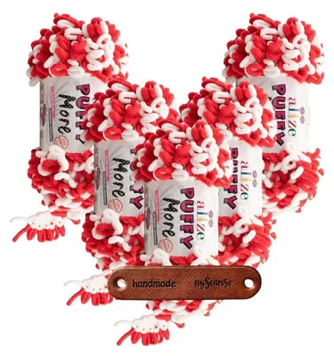 Produktbild von 5 x ALIZE Puffy More 6556 mit Label