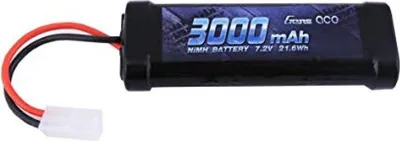 Produktbild von Gens ace B-3000-7.2V-NIMH-TAMIYA, Akku, Schwarz