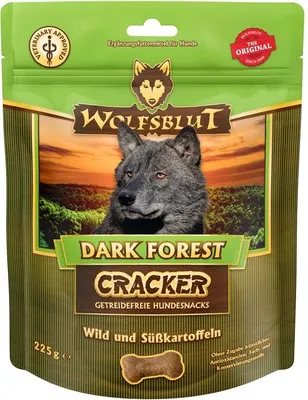Produktbild von Wolfsblut Hunde Snack Cracker Dark Forest Wild 225 g