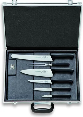 Image de F. DICK Ensemble de couteaux ProDynamic Mallette magnétique Couteau de chef Couteau Fourchette à viande