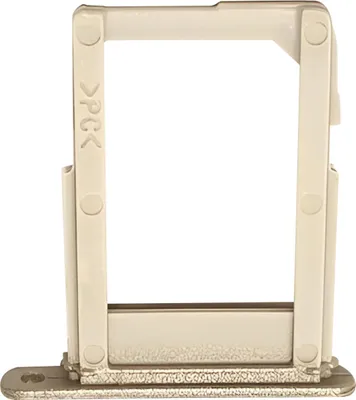 Produktbild von Clappio, Nano SIM Tray Galaxy A6 Plus Slot SIM 1, Gold