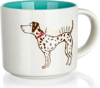 Image de Tasse, tasse en céramique, chien, dalmatien, grande contenance 500 ml