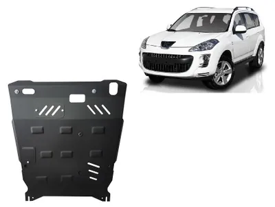 Immagine prodotto di Protezione sottoscocca per il motore, compatibile con Peugeot 4007, modelli dal 2007 al 2012