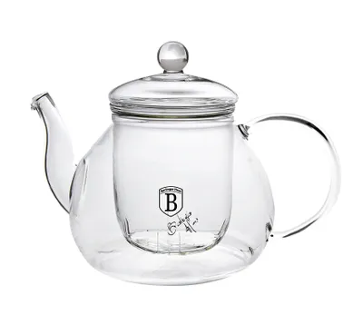 Produktbild von BerlingerHaus Glas Teekanne mit Sieb 1 l Thermoglas