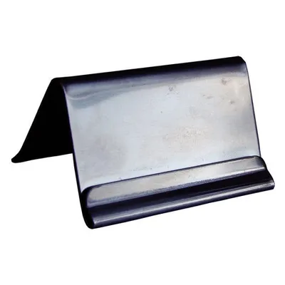 Produktbild von 6x Tischkartenhalter "Visitenkarte" aus Edelstahl 6x4.5cm