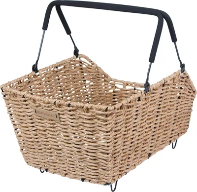Produktbild von BASIL Fahrradkorb Cento Rattan Look Multisystem NX - wetterfester HR-Korb 41x...