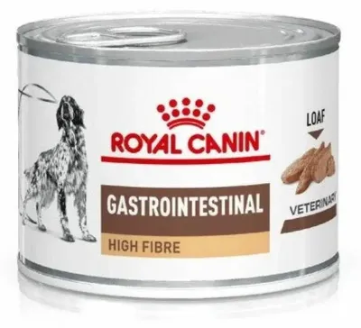 Obrázek produktu pro Royal Canin Veterinary VHN Dog Gastrointestinal High Fibre 200g mokrá paštika pro psy s poruchami trávení