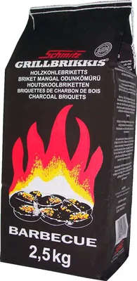 Produktbild von Schmitz Grillbriketts Grill Brikkis Grillbriketts 2,5 kg