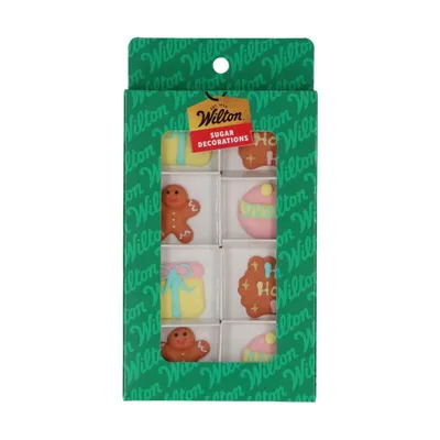 Produktbild von Wilton Zuckerdekoration Cute Christmas set/8