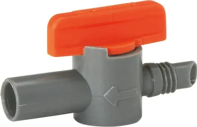 Produktbild von Gardena Regulierventil, Schlauchanschluss, Schwarz, Orange
