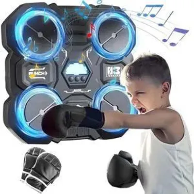 Produktbild von Musikbox für Kinder 2024 – Aufgerüstet, mit Handschuhen, Bluetooth, Eltern-Kind-Spiel, Wandmontierbar für Zuhause