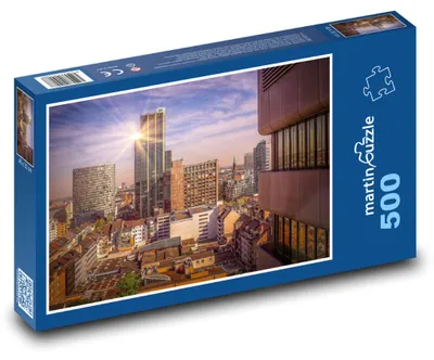 Obrázok produktu pre Puzzle 500 Mesto zaliate slnkom - martinpuzzle