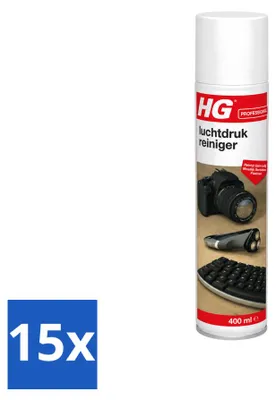 Produktbild von 15 x HG Druckluftreiniger - 400 ml - Vorteilspackung - 15 Stücke