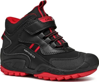 Produktbild von Geox Jungen Stiefeletten J261WB 050BU C0048 Farbe: Schwarz Größe: 35